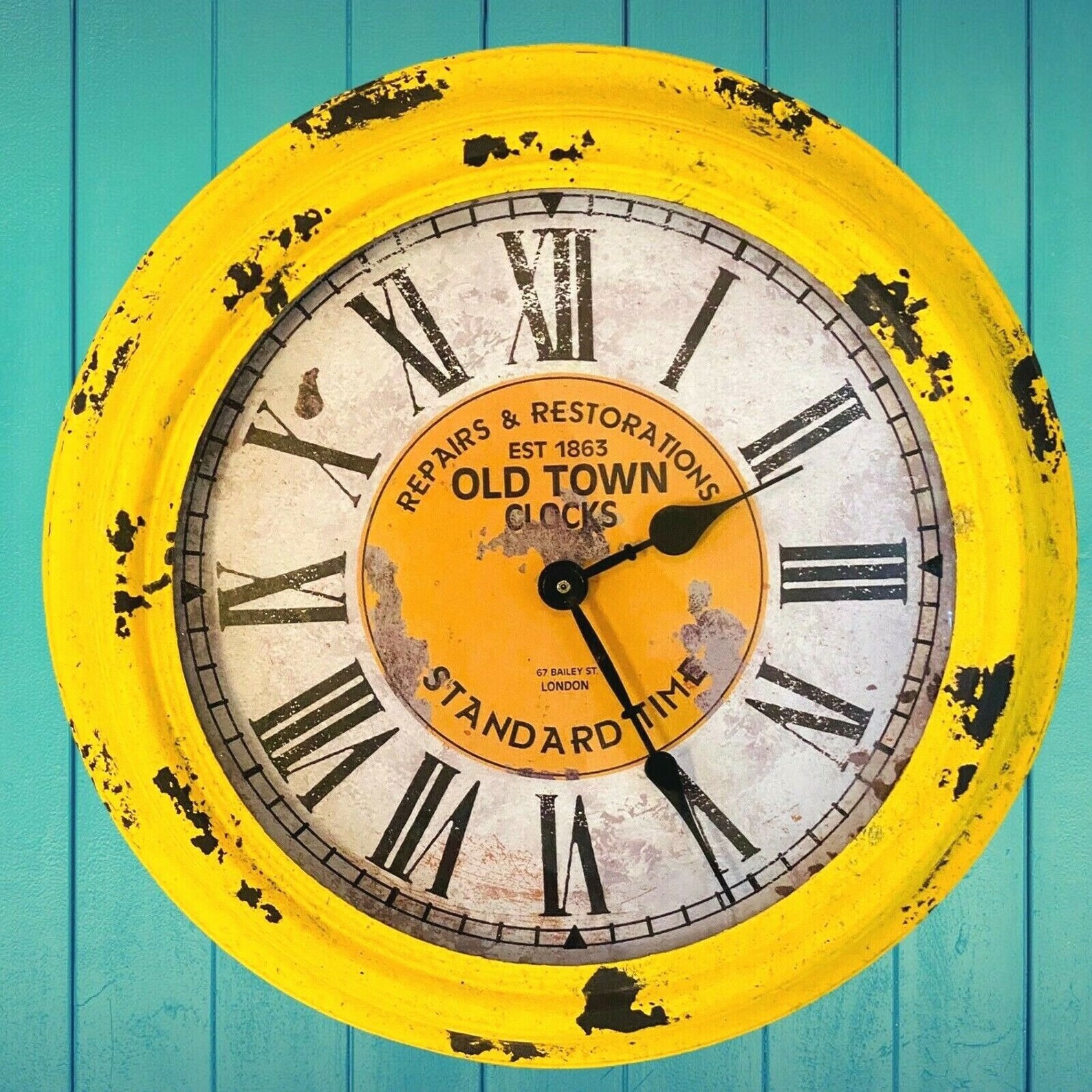 Old Town Repairs and Restorations 14.5 WALL CLOCK Etsy