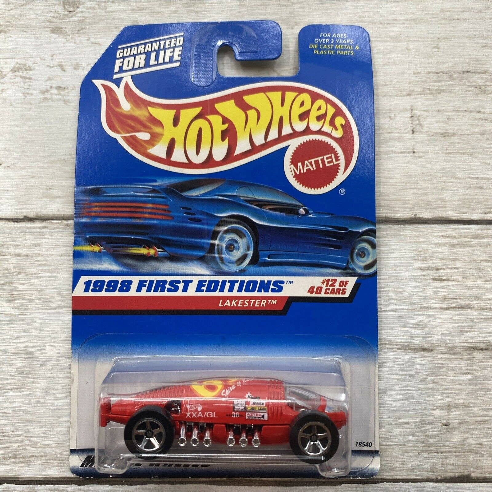 1998 Hot Wheels First Editions Lakester #647-red Paint - Etsy