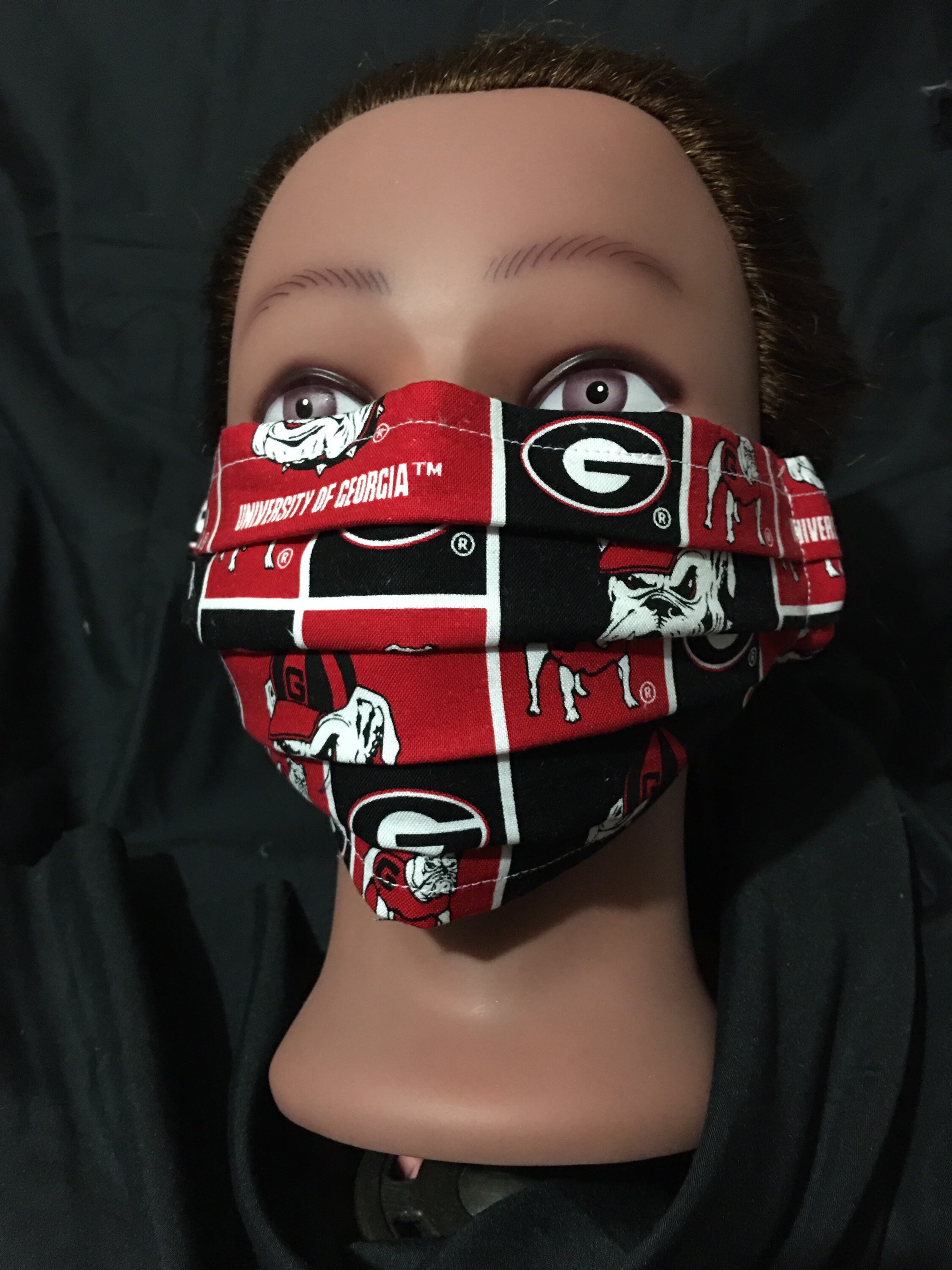 University of Bulldogs face mask with filter pocket Etsy