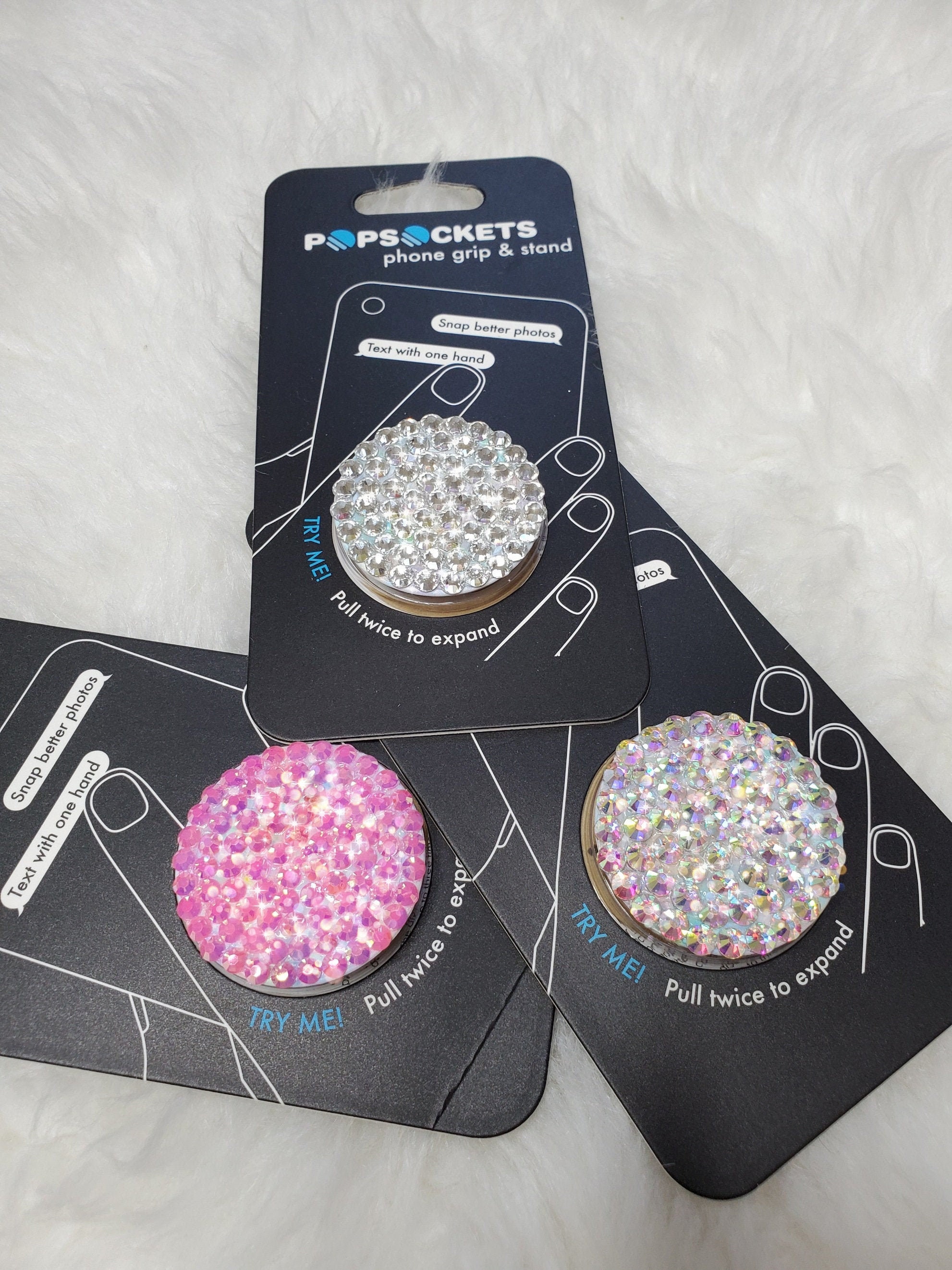 Verdragen schaal Afwezigheid Bling Crystal Popsocket Cell Phone Grip and Stand Custom - Etsy Denmark