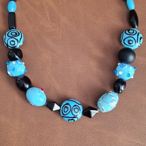 Viking apron brooch bead chain