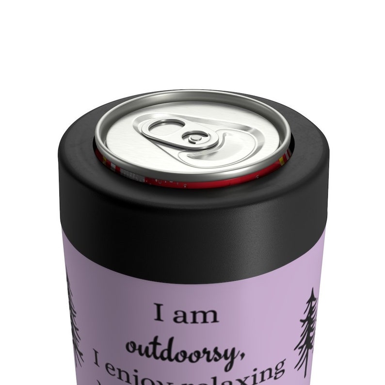 LADY CAMPING KOOZIE Girls Trip Camping Camping Can Holder Etsy