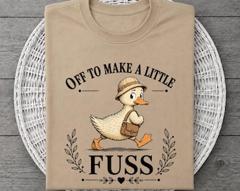 Funny Duck Shirt Sarcastic Tee, Sassy Attitude Graphic Top Humor Sayings, gift for women
