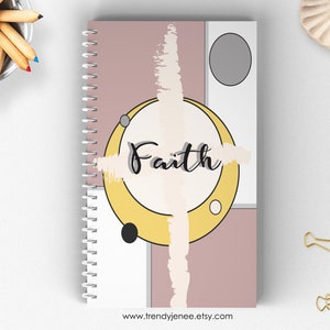 Personal Journal/ 6”x 9”/ Lined/ Dot Grid/ Blank/ Card Stock Soft Cover/ Spiral Book/ Design #J2020