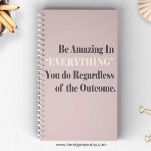 Personal Journal/ 6”x 9”/ Lined/ Dot Grid/ Blank/ Card Stock Soft Cover/ Spiral Book/ Design #J2021