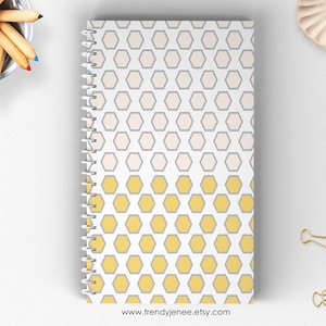 Personal Journal/ Customized/ 6”x 9”/ Lined/ Dot Grid/ Blank/ Card Stock Soft Cover/ Spiral Book/ Design #J2017