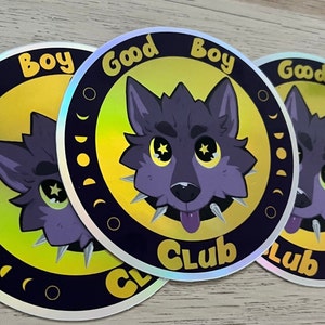 good boy club sticker