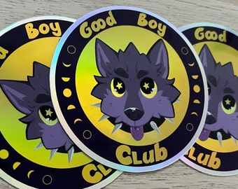 good boy club sticker