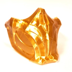 Scorpion Mask 3D Printed - Mortal Kombat cosplay mask