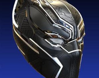 Black Panther Civil War Helmet STL File – 3D Print Cosplay (Digital Download)
