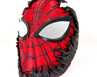 Spiderman - Venom Helmet with Venom - 3D Printed - Wearable Mask