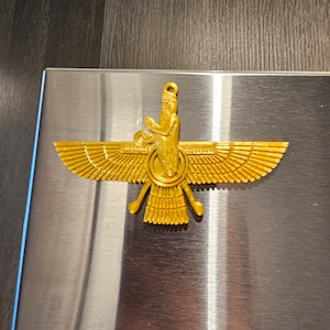 Zoroastrian Faravahar Symbol magnet
