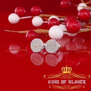 0.30ct Carat Diamond Stud Earrings for Women white Sterling Silver stud for men