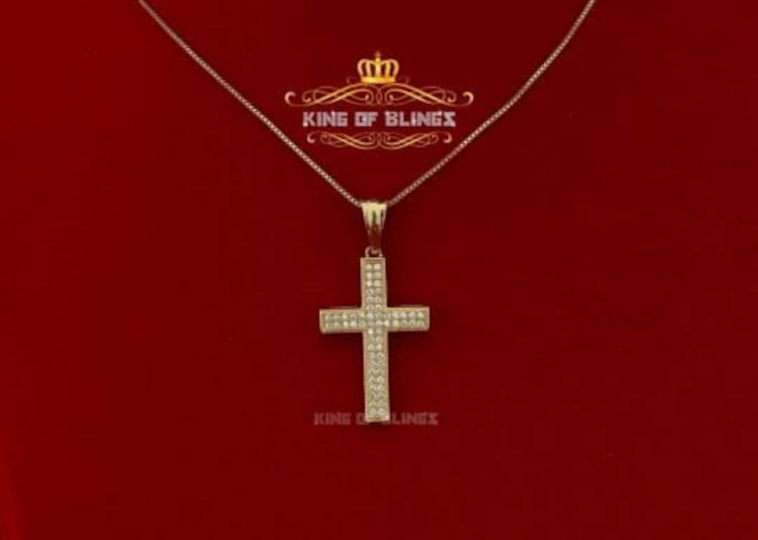 King of Blings King of Bling's Yellow Sterling Silver Etsy