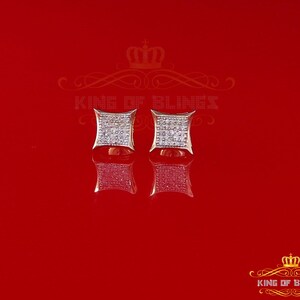 0.15ct Carat Diamond Stud Earrings for Women Yellow Sterling Silver stud for men
