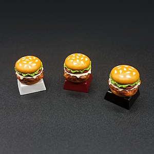 Kip Sandwich Keycap handgemaakte hars aangepaste ambachtsman