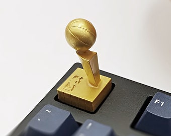 NBA Championship Larry O'Brien Trophy Keycap Handmade Resin Artisan