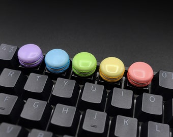 Macaron Keycaps Handmade Resin Custom Artisan