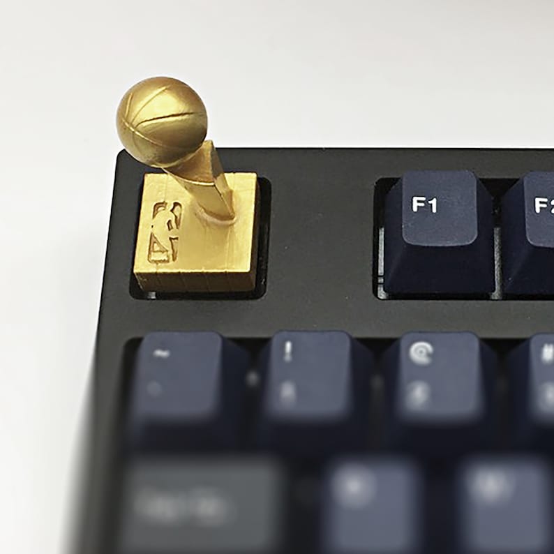 NBA Championship Larry O'brien Trophy Keycap Handmade Resin Artisan - Etsy