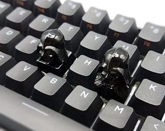 Star Wars Darth Vader Non-LED Keycaps Handmade Resin Custom Artisan