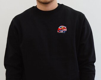 Max Verstappen 2024 Embroidered Helmet Sweatshirt