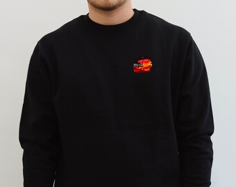 Carlos Sainz 2024 Embroidered Helmet Sweatshirt