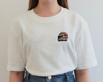 Daniel Ricciardo 2024 Embroidered Helmet T-Shirt