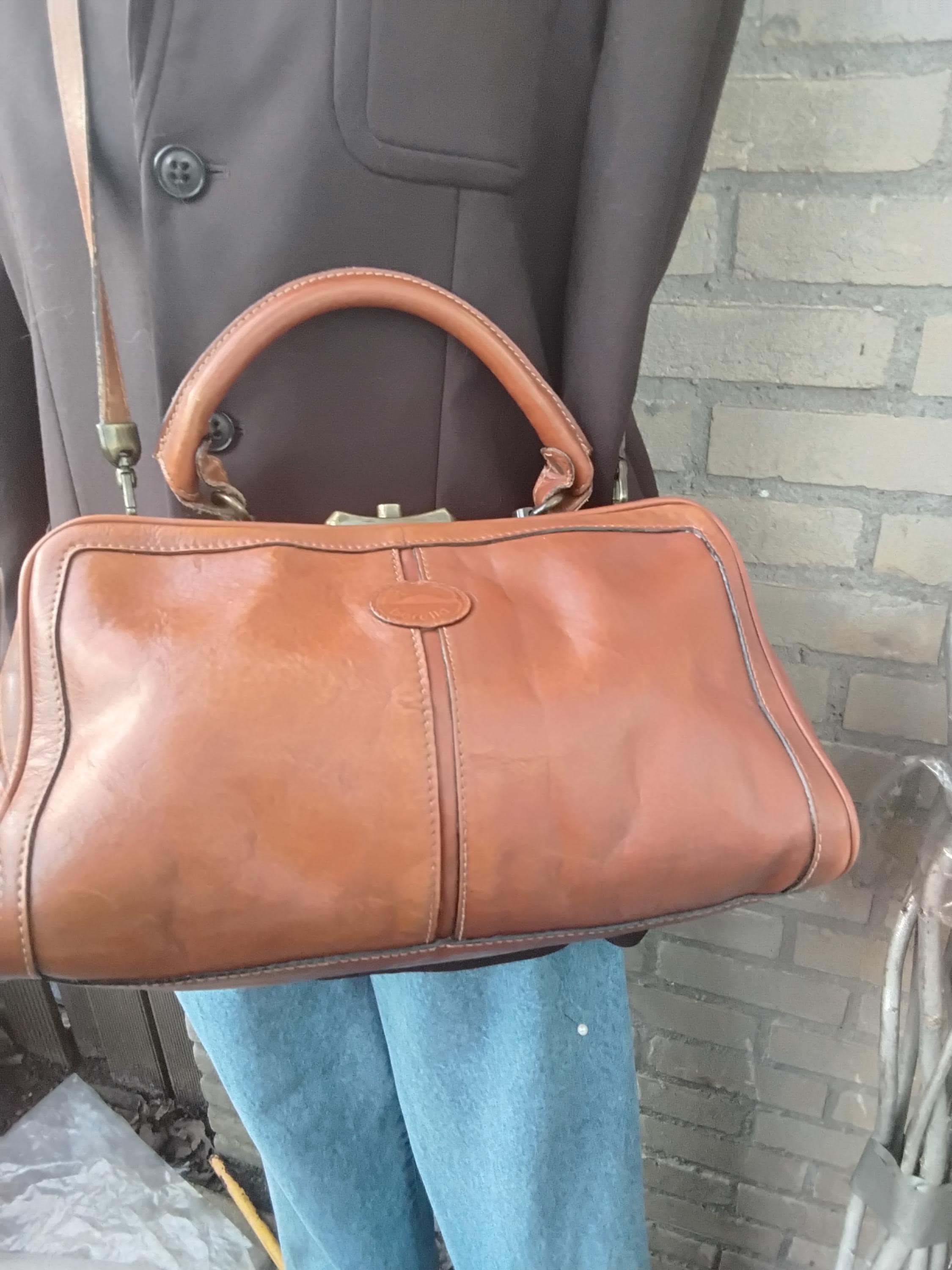 70s Italian Leather Bag - Etsy - Page 2