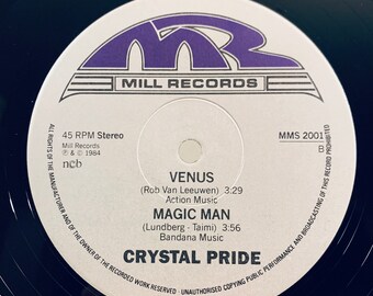 Crystal Pride - Knocked Out, Special Mixed Version, 1984 12” 45RPM