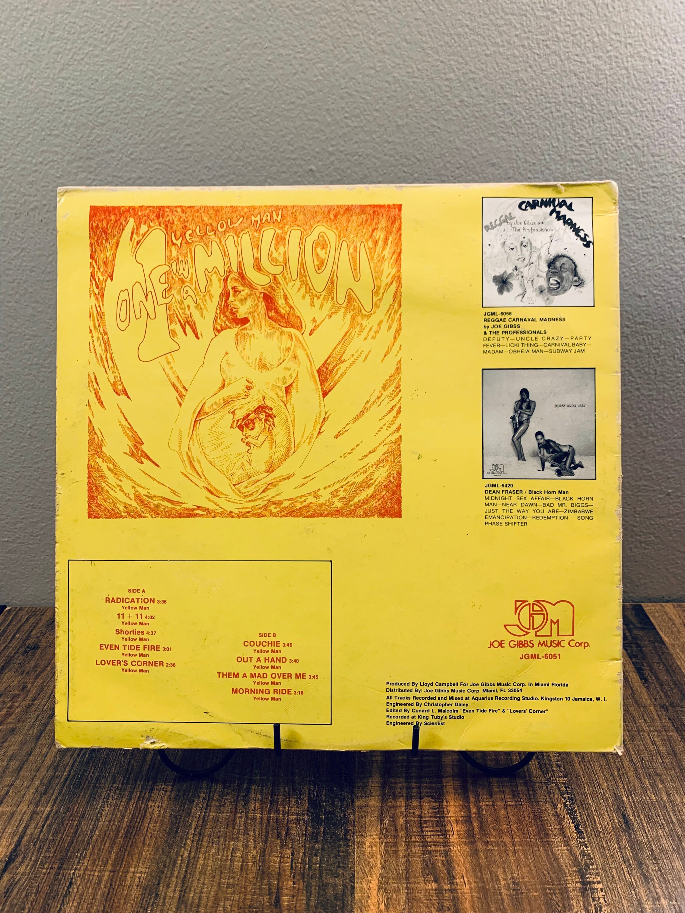 Yellowman One in a Million レコード Yellowman – One In A Million – Vinyl (LP), 1984 [r2723702