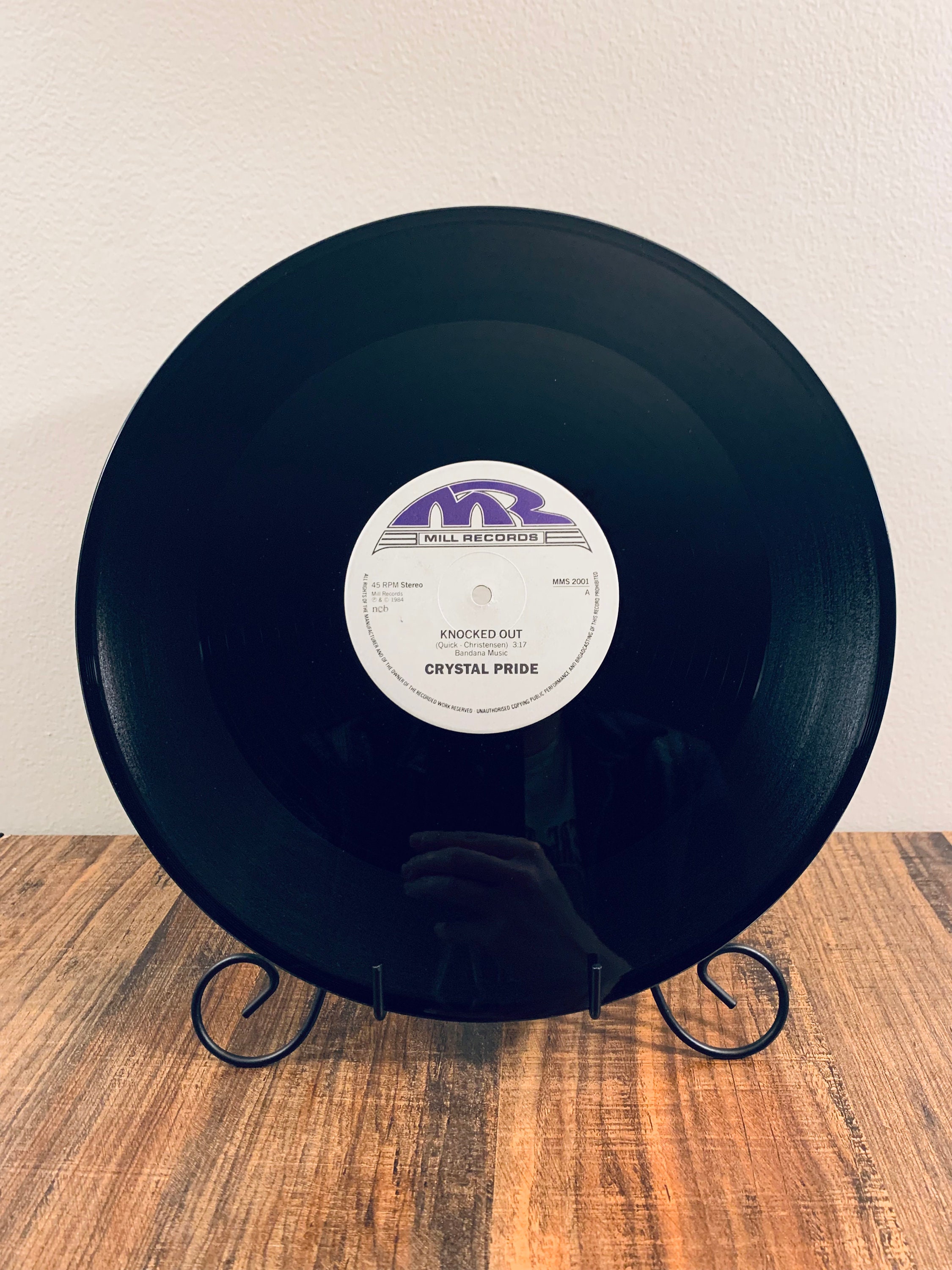 Crystal Pride - Knocked Out, Special Mixed Version, 1984 12” 45RPM