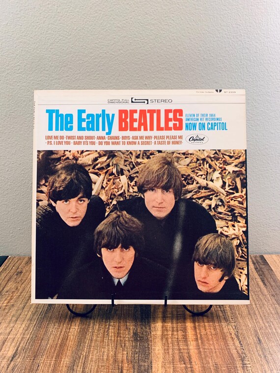 The Beatles - the Early Beatles, 1965 LP Record (NM) ST 2309 - Etsy