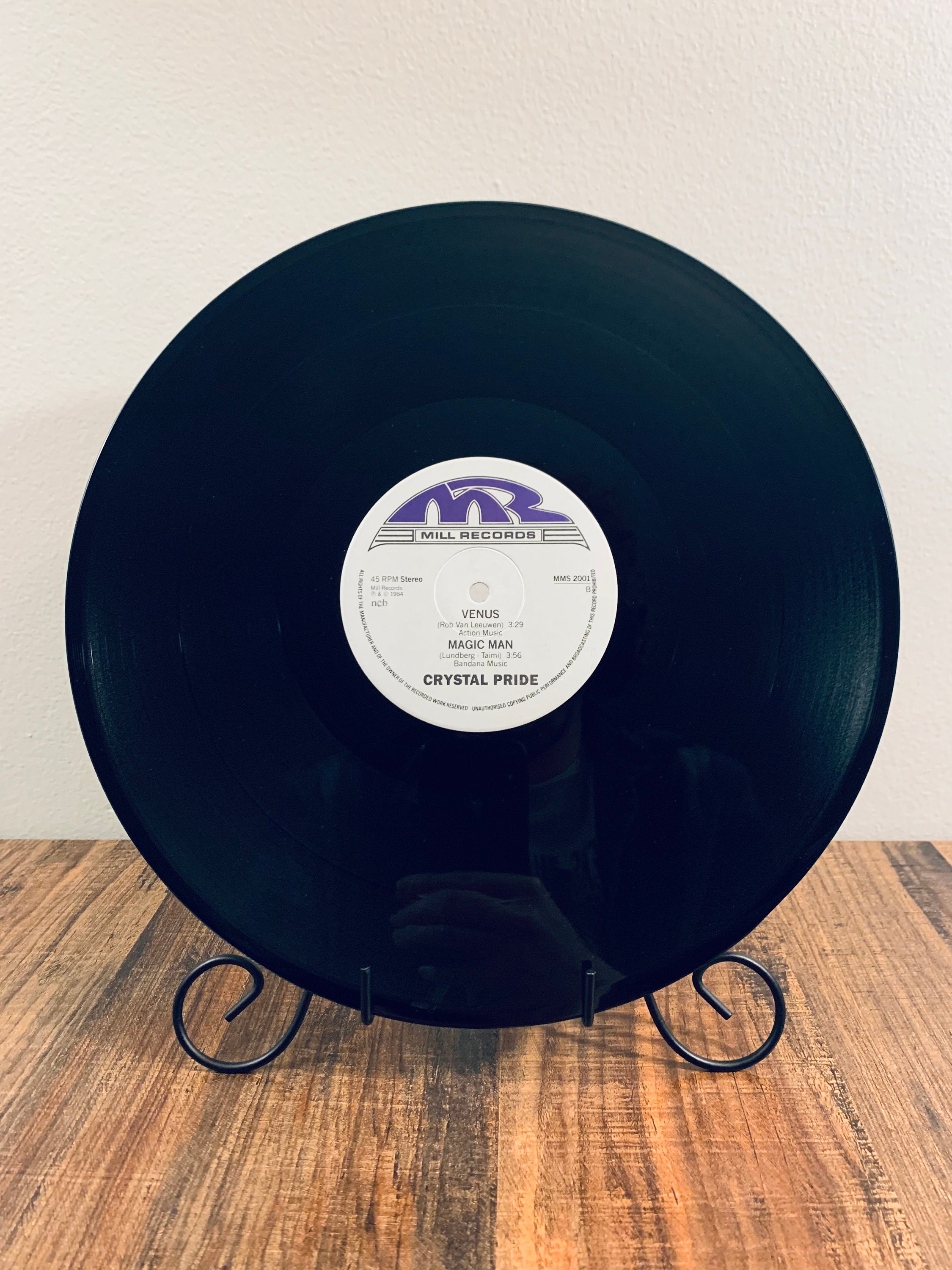 Crystal Pride - Knocked Out, Special Mixed Version, 1984 12” 45RPM