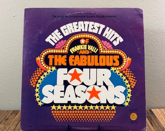 Frankie Valli & The Four Seasons, Greatest Hits, 1974 4xLP Record (EX Vinyl) SQ-95833