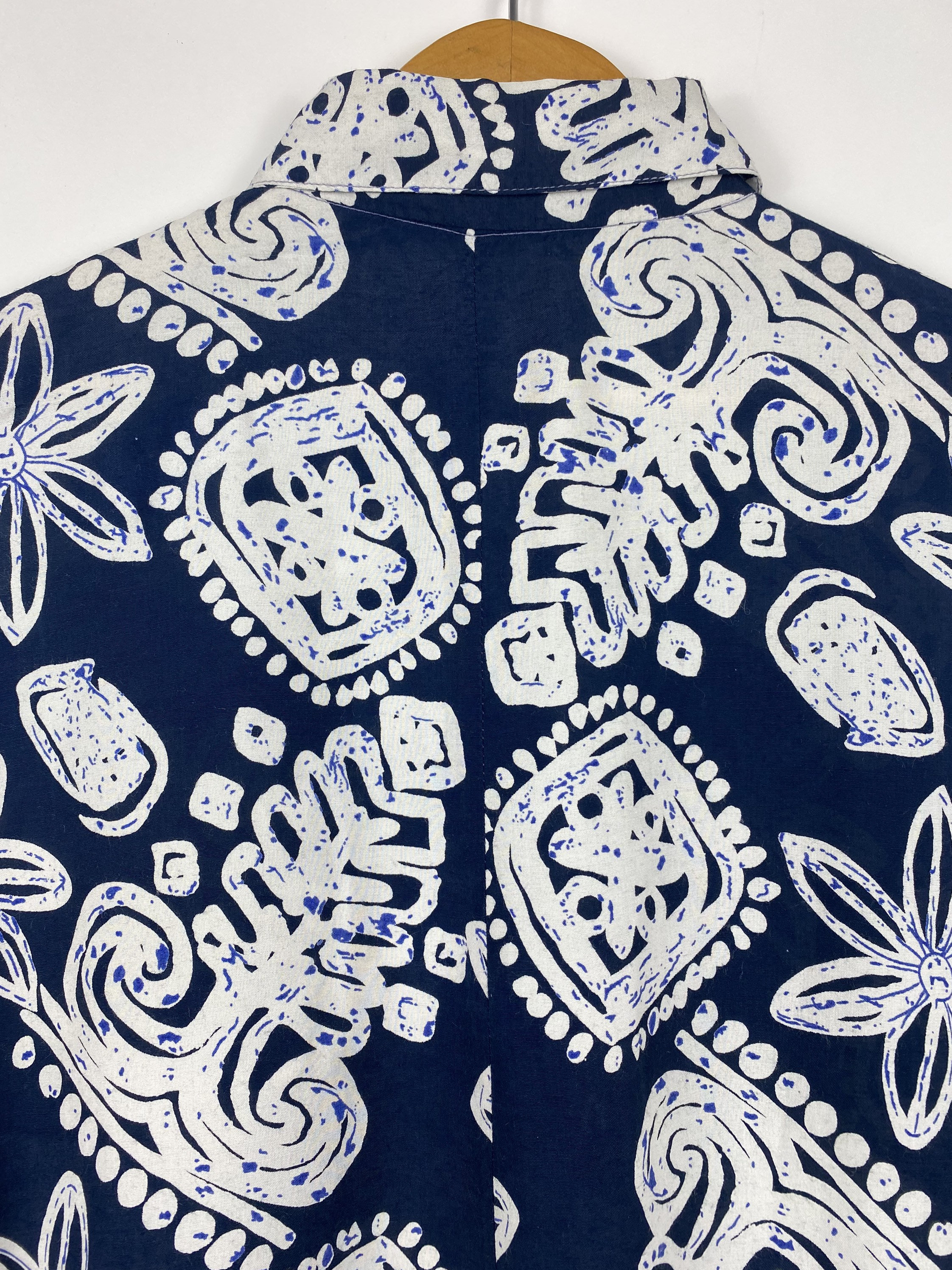 90's Deadstock Abstract Print Blouse by Express main image 1