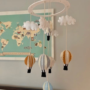 Come fly away with me- Baby crib mobile