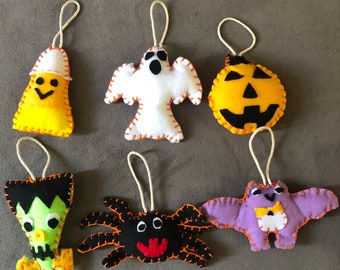 Halloween and Holiday Tree Ornaments