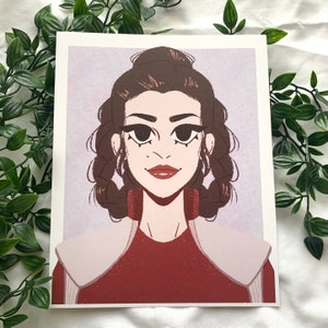 LE The Princess - Illustration - LO - Wall Decor - Nicochel