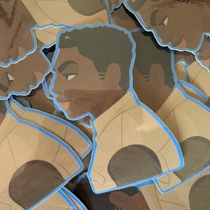 Sapphire Hero Vinyl Sticker