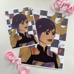Rebel Warrior - Illustration - SW - Wall Decor - Nicochel