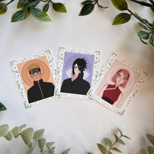 Leaf Ninja Trio Vinyl Stickers