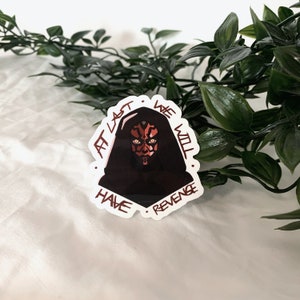 Revenge Vinyl Sticker