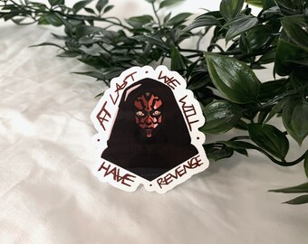 Revenge Vinyl Sticker