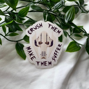 Crush Them Vinyl Sticker