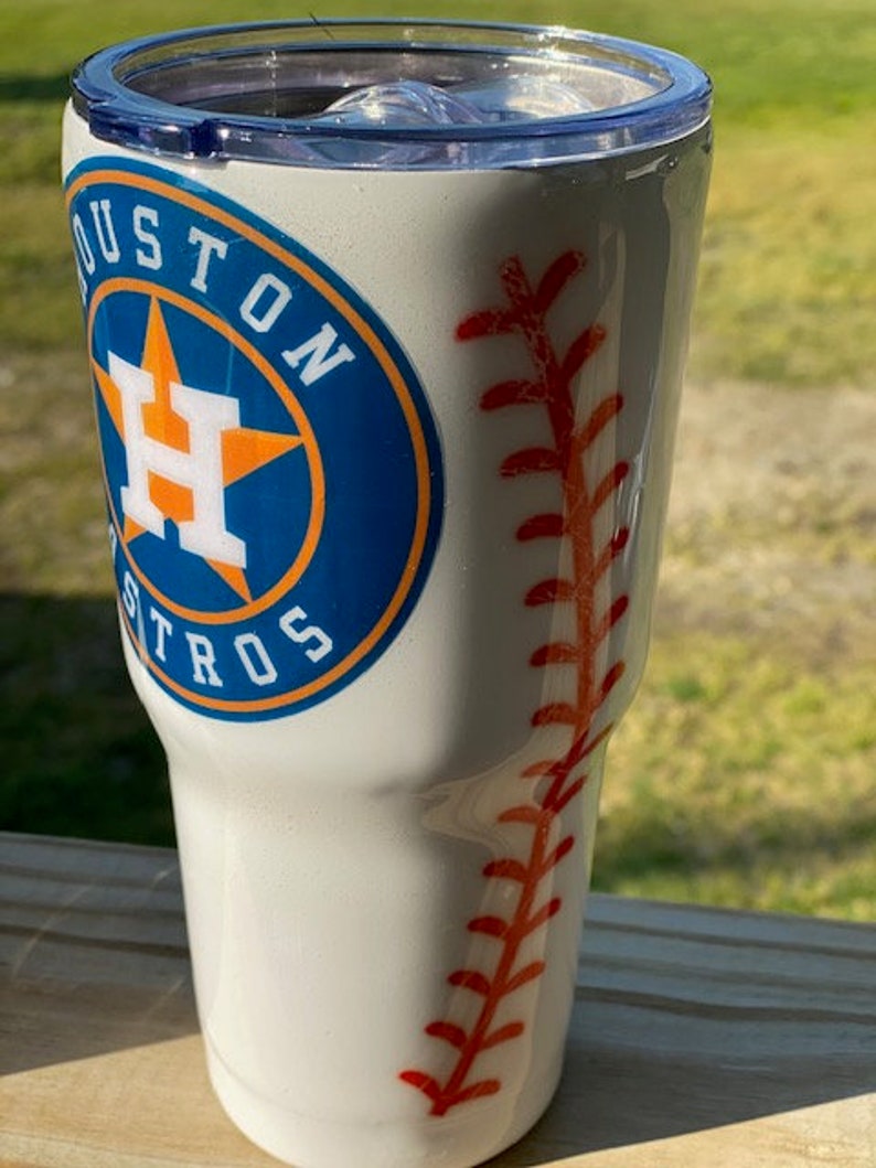 30 oz custom Houston Astros tumbler Etsy