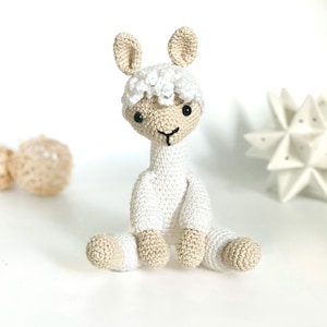 Alpaca Crochet Pattern - Easy Crochet Alpaca Amigurumi Pattern - Crochet Llama Amigurumi Alpaca Pattern - Crochet Animal Pattern - UK/US