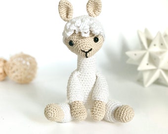 Alpaca Crochet Pattern - Easy Crochet Alpaca Amigurumi Pattern - Crochet Llama Amigurumi Alpaca Pattern - Crochet Animal Pattern - UK/US