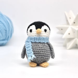 Penguin Crochet Pattern PDF Easy Crochet Penguin Amigurumi Pattern Amigurumi Penguin Pattern Christmas Crochet Christmas Pattern UK/US image 4
