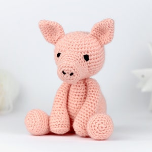 Pig Crochet Pattern PDF Easy Crochet Pig Amigurumi Pattern Amigurumi Pig Pattern Animal Crochet Animal Pattern Download UK/Au/US image 2
