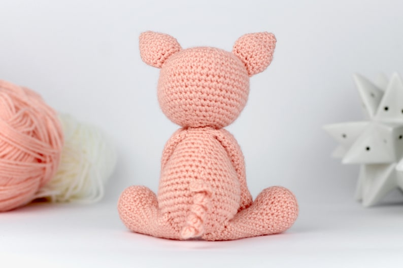 Pig Crochet Pattern PDF Easy Crochet Pig Amigurumi Pattern Amigurumi Pig Pattern Animal Crochet Animal Pattern Download UK/Au/US image 5
